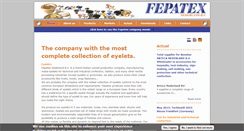 Desktop Screenshot of fepatex.com