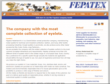 Tablet Screenshot of fepatex.com